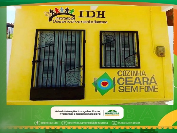 SDA APROVA PRIMEIRA PROPOSTA DE COZINHA COMUNITÁRIA EM IRAUÇUBA
