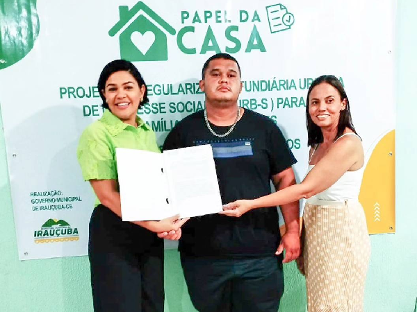 GESTÃO MUNICIPAL REALIZA EVENTO PARA ENTREGA DE TÍTULOS DE PROPRIEDADES